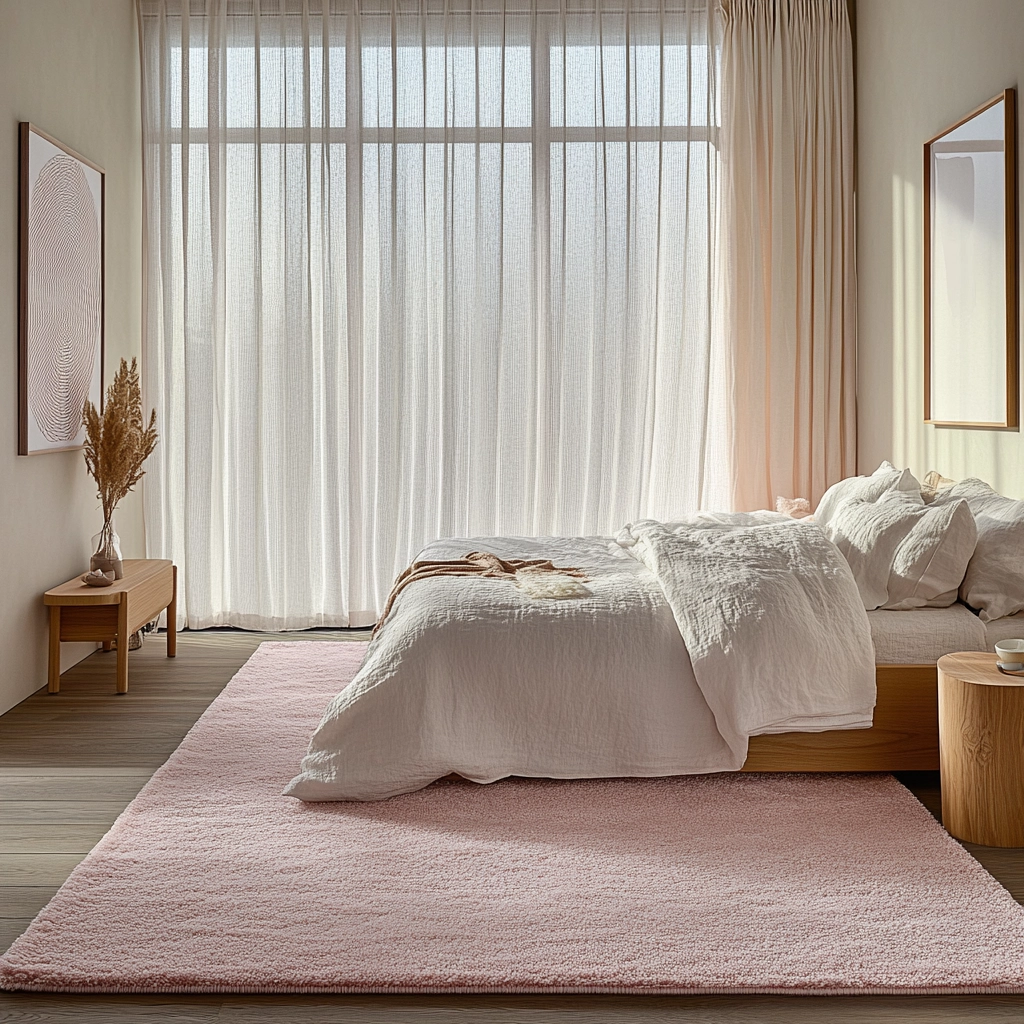 pink bedroom rug 3