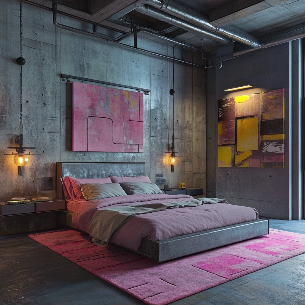 pink bedroom rug 43