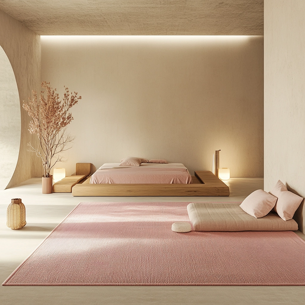 pink bedroom rug 49