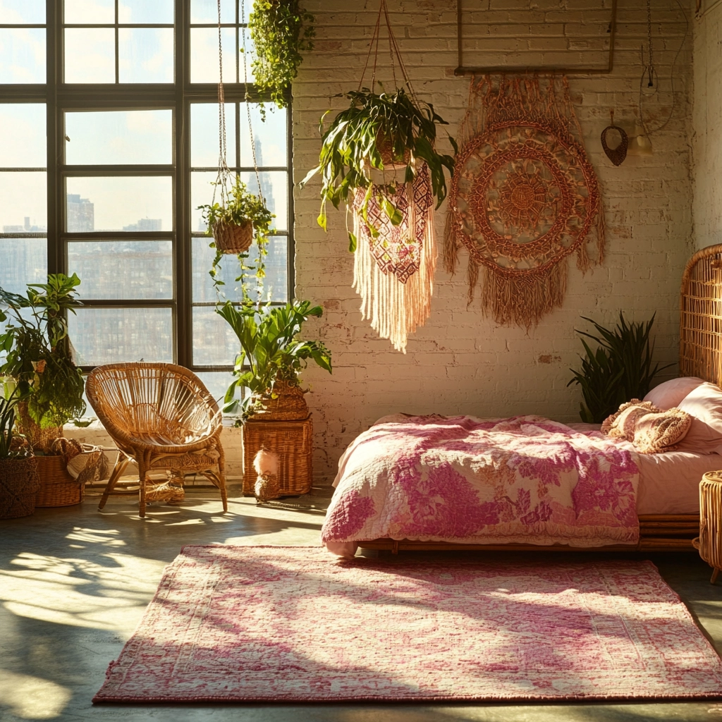 pink bedroom rug 9