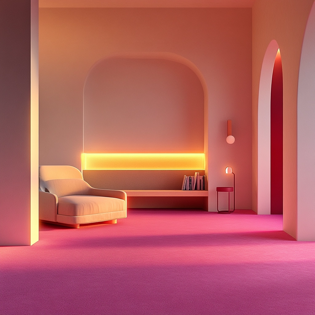 pink carpet bedroom 12