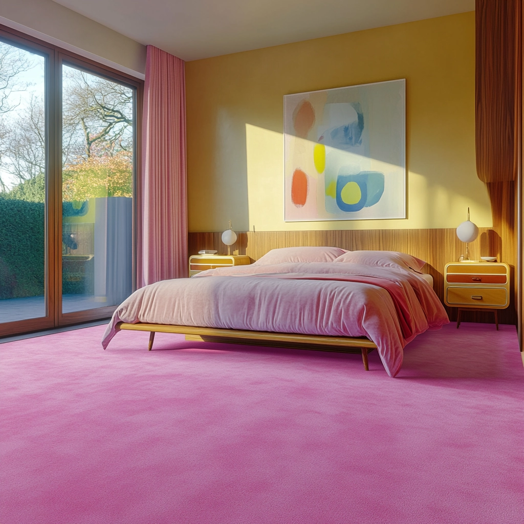 pink carpet bedroom 20
