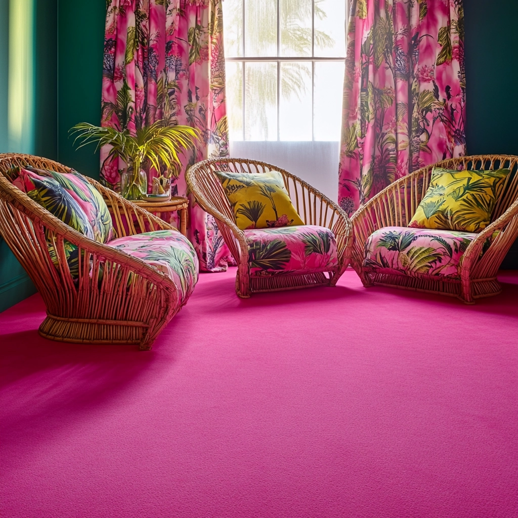 pink carpet bedroom 26