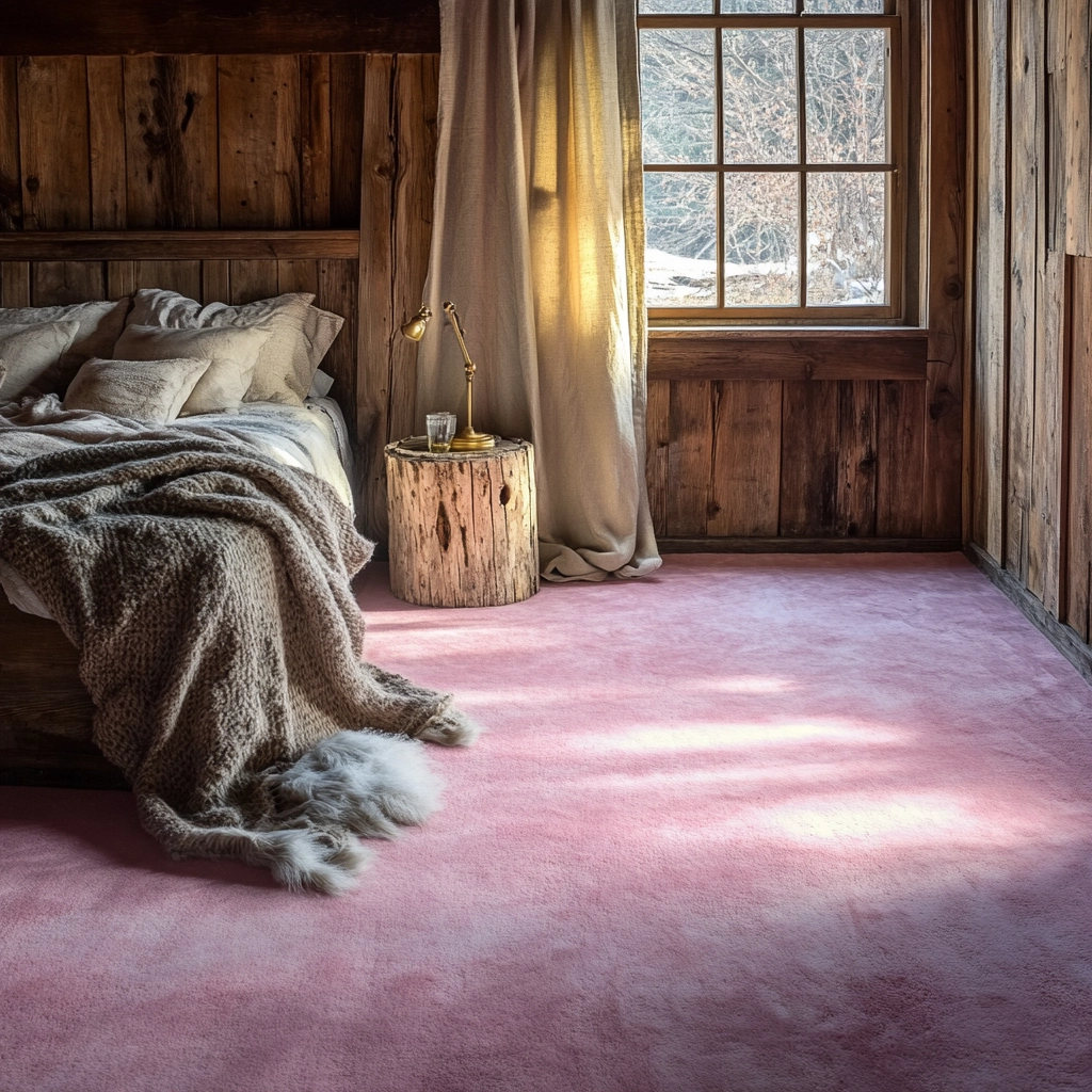pink carpet bedroom 29