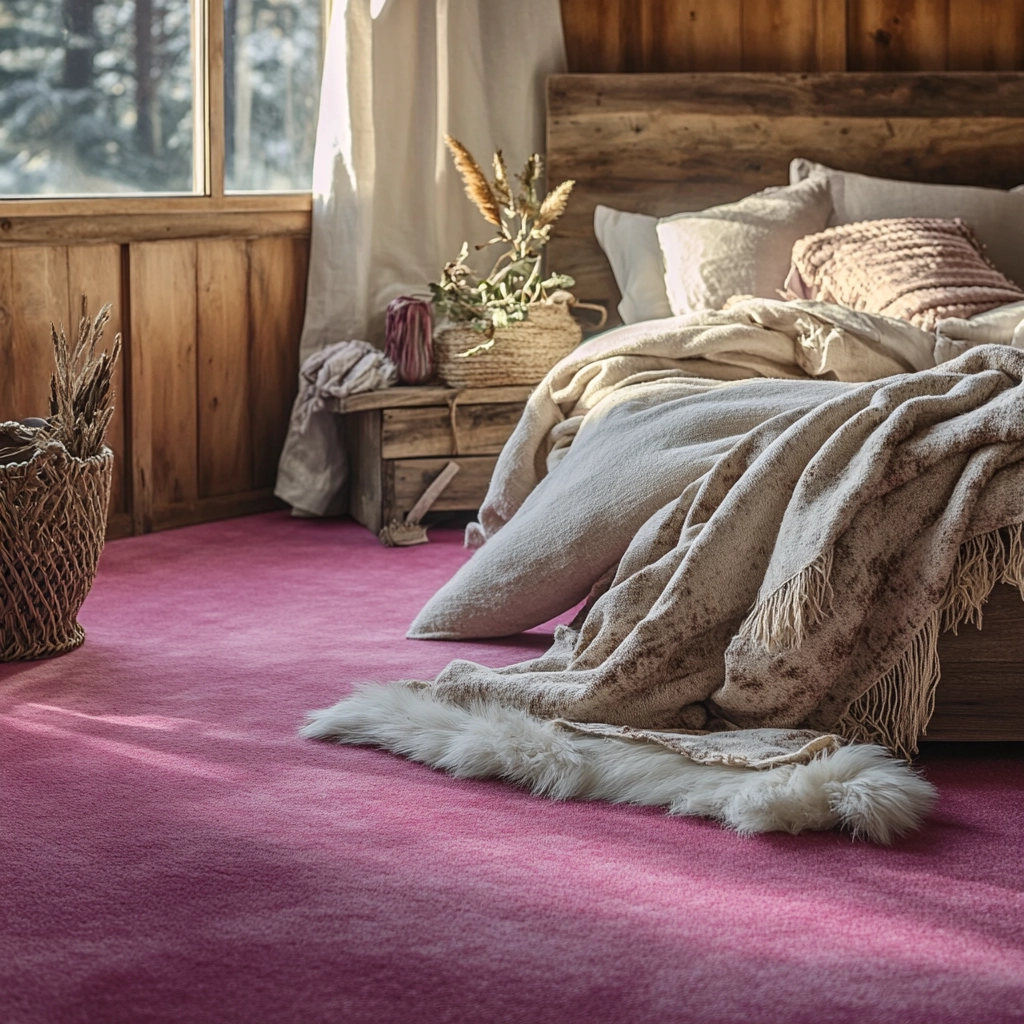pink carpet bedroom 32