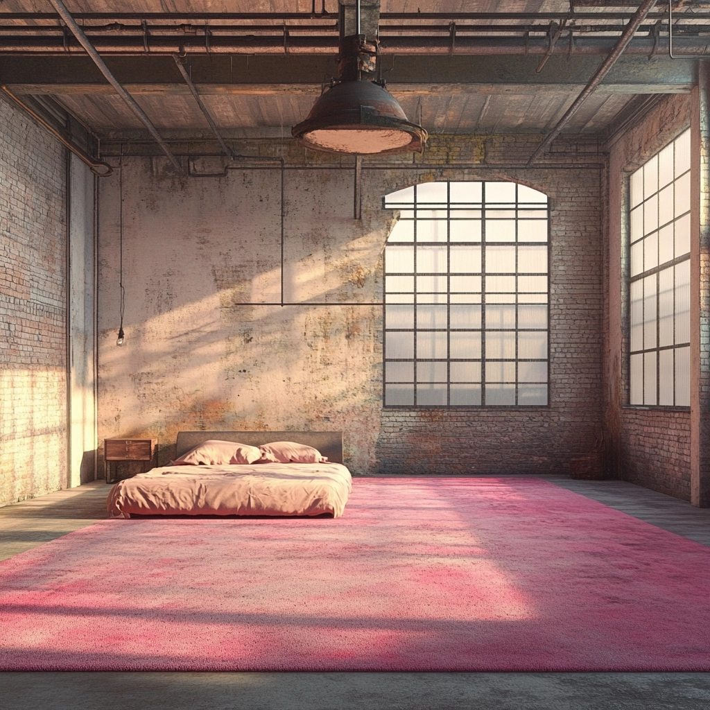 pink carpet bedroom 40