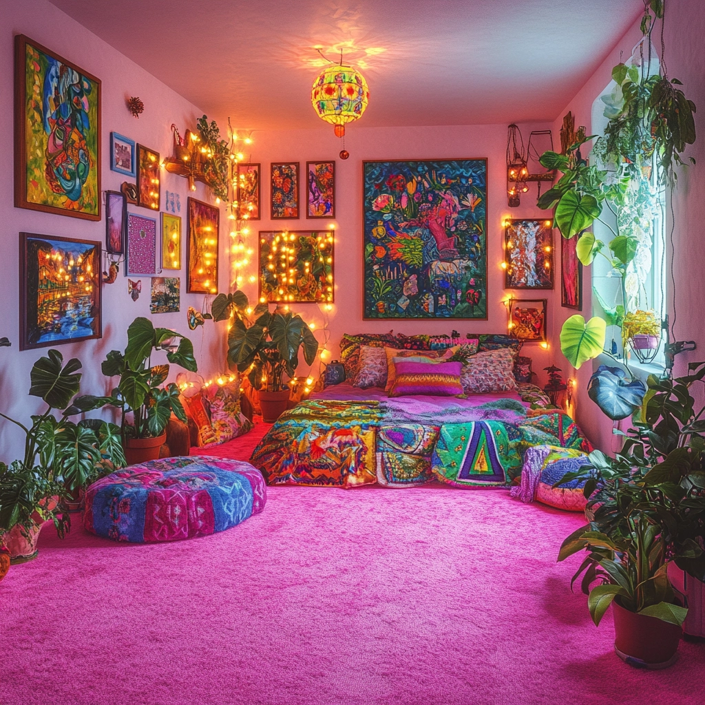 pink carpet bedroom 52