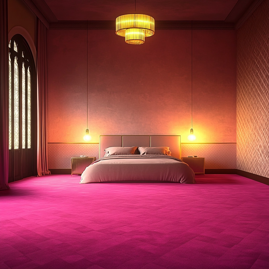 pink carpet bedroom 57