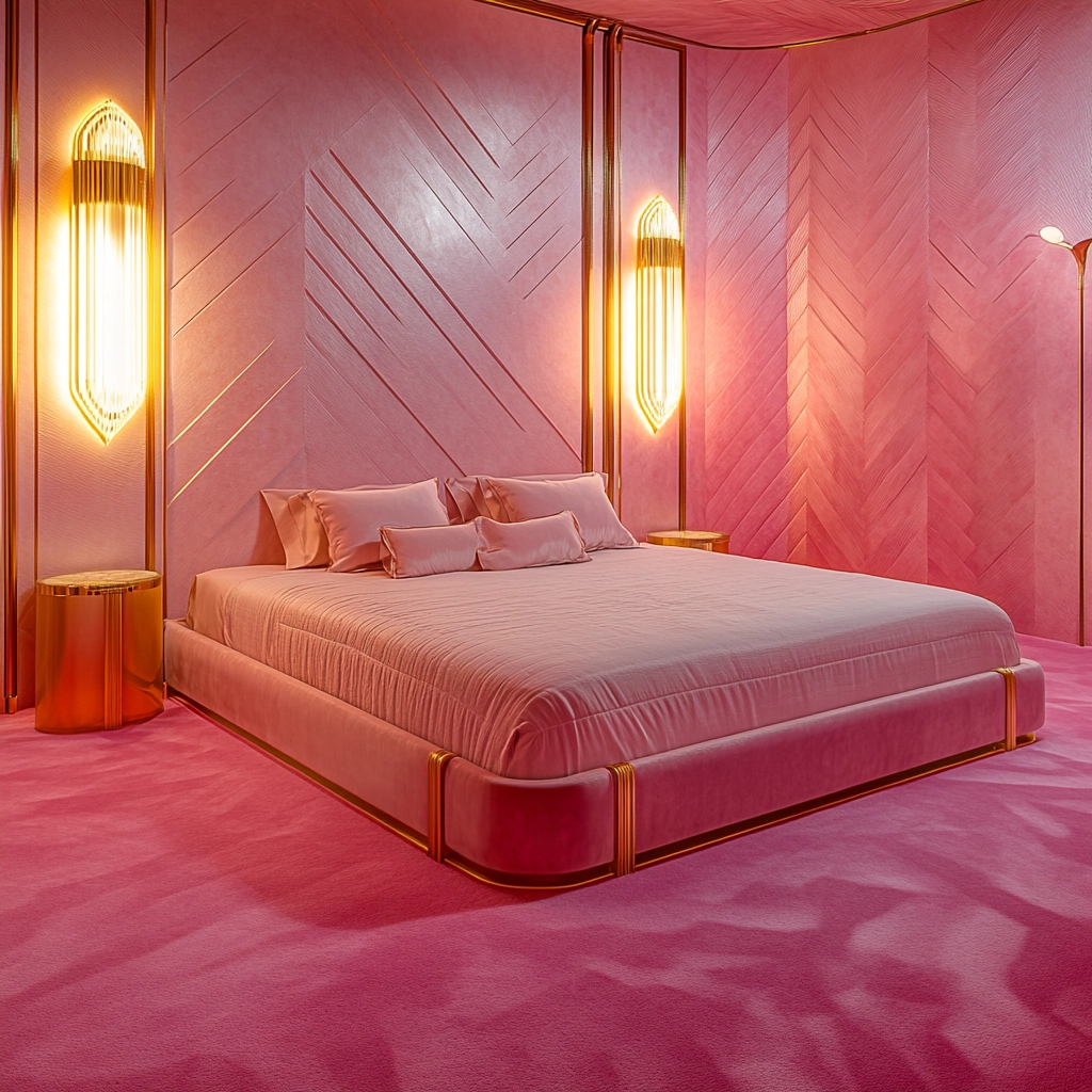 pink carpet bedroom 58