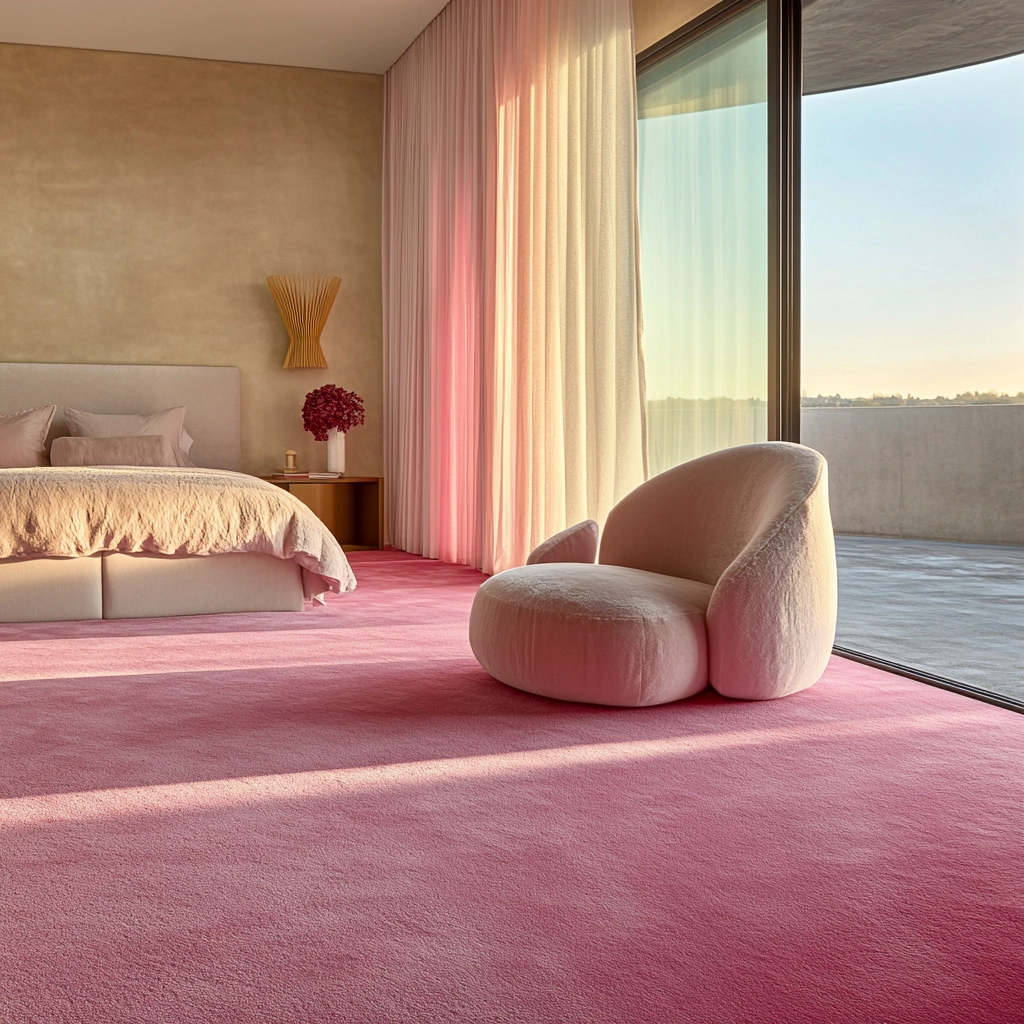 pink carpet bedroom 64