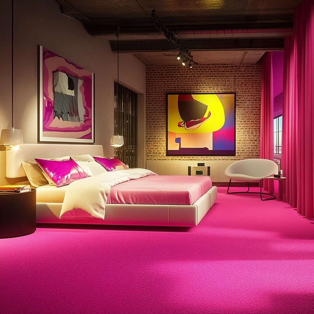 pink carpet bedroom 65