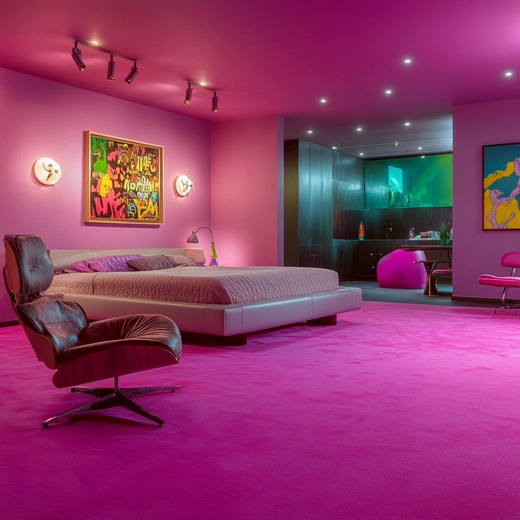 pink carpet bedroom 67
