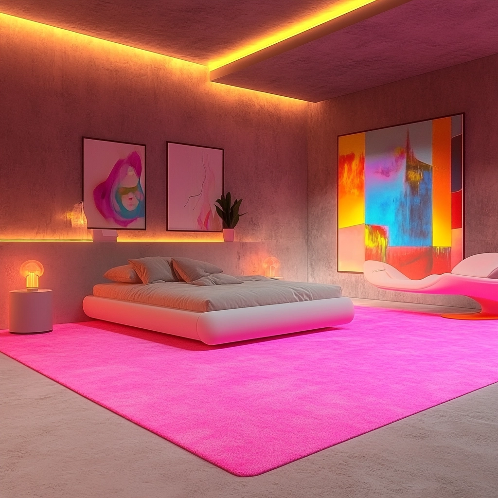 pink carpet bedroom 68
