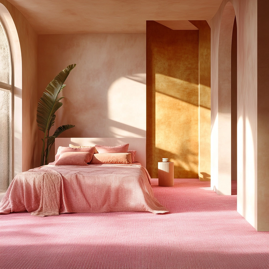 pink carpet bedroom 73