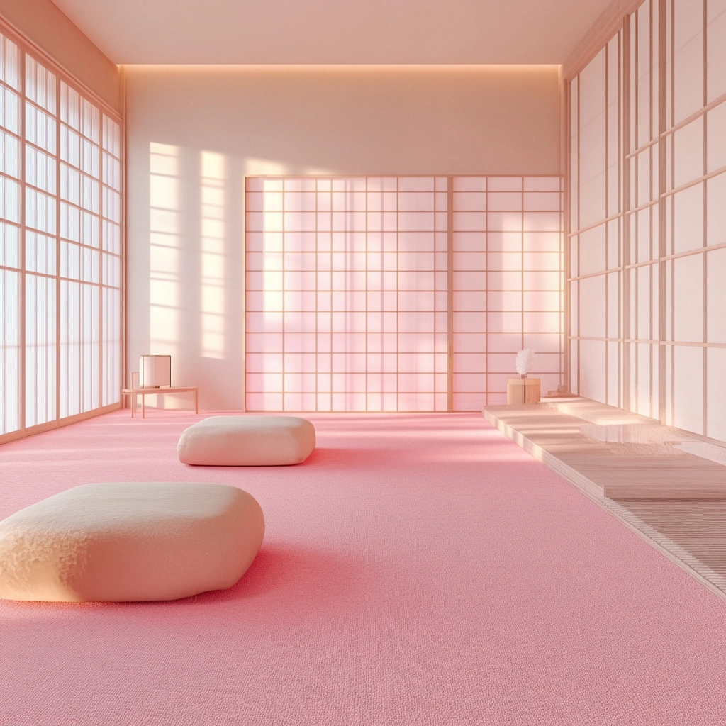 pink carpet bedroom 80