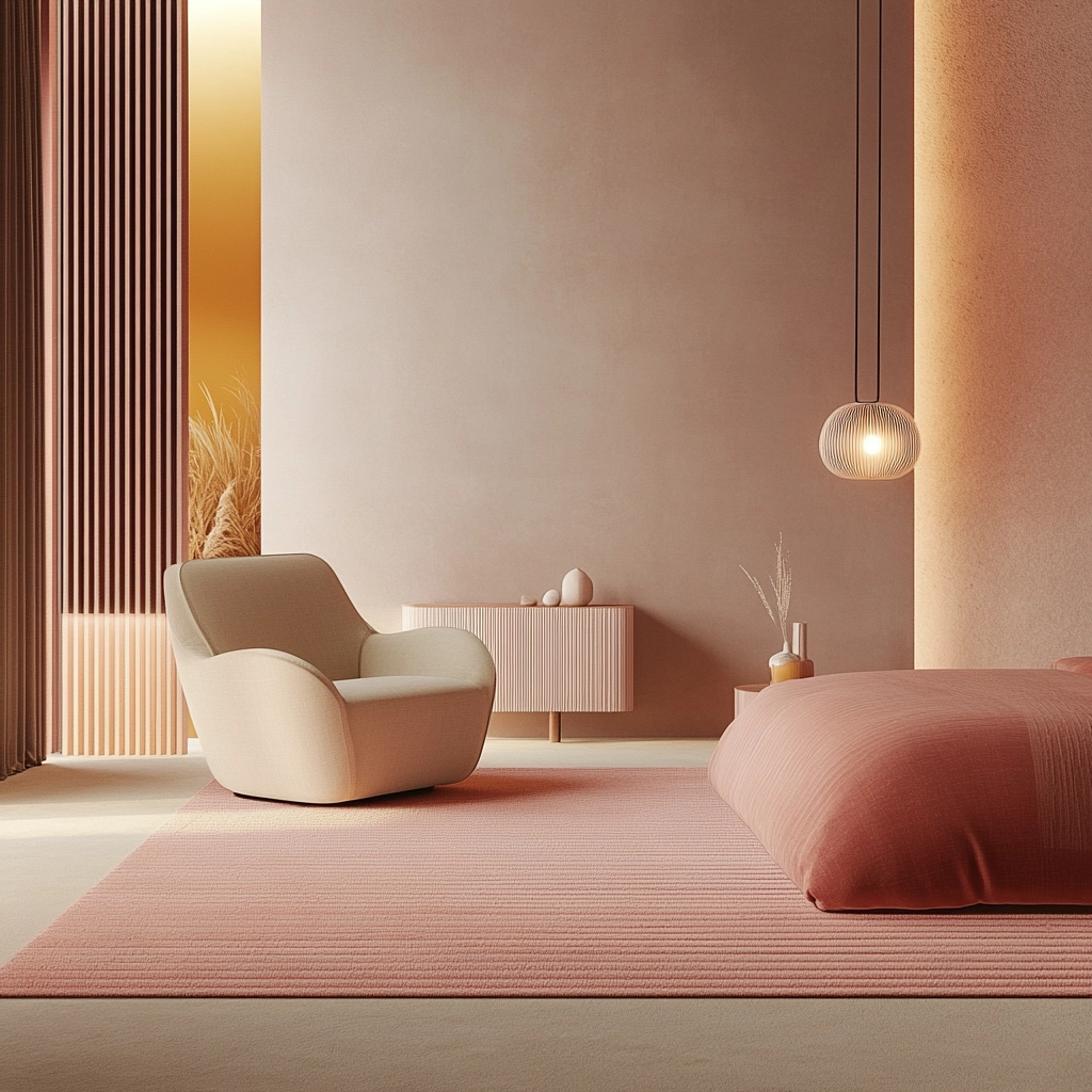 pink rug bedroom 12