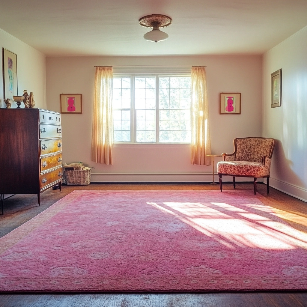 pink rug bedroom 66