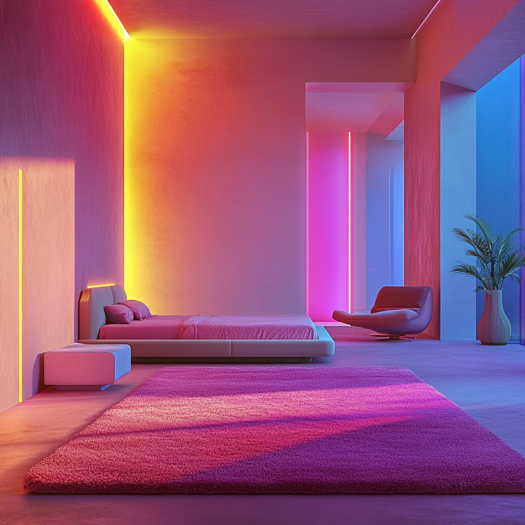 pink rug bedroom 74