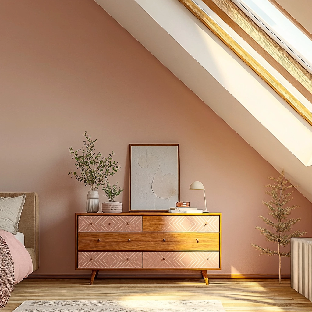 pinky beige bedroom 17