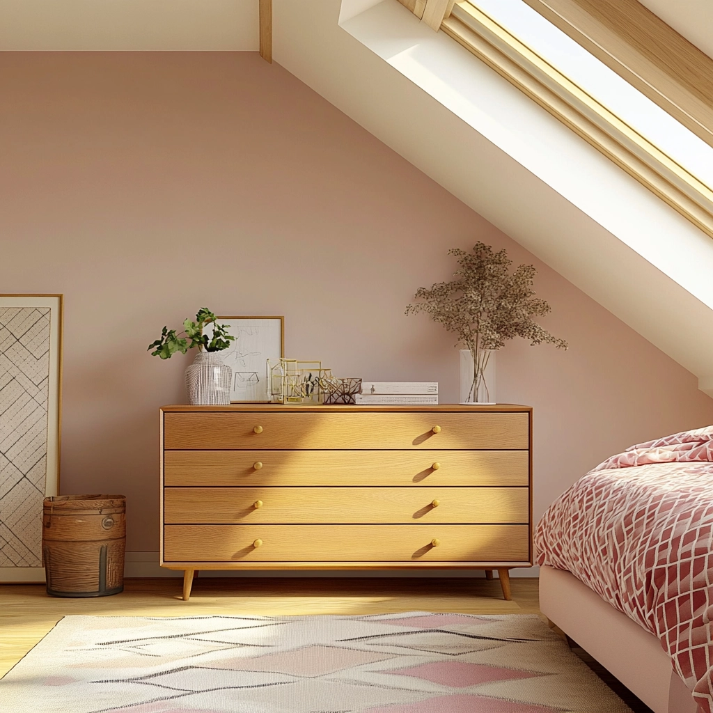 pinky beige bedroom 19