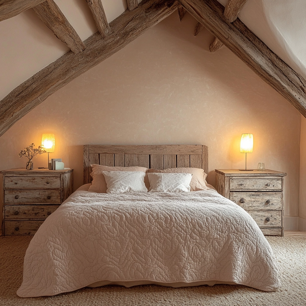 pinky beige bedroom 21