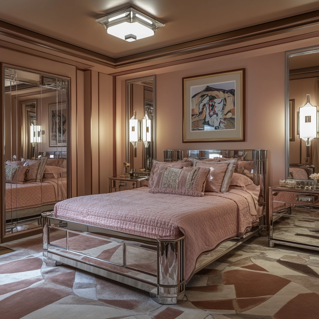 pinky beige bedroom 25