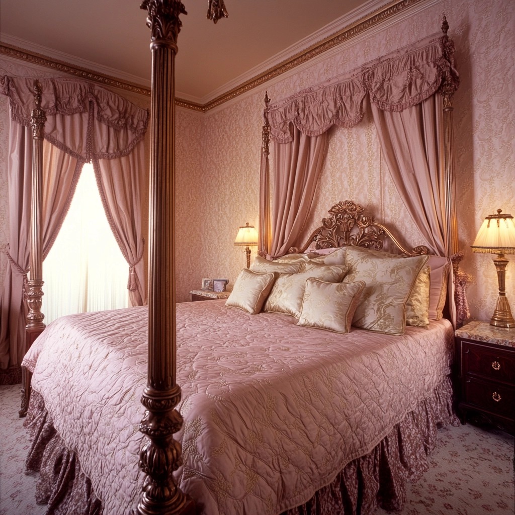 pinky beige bedroom 36