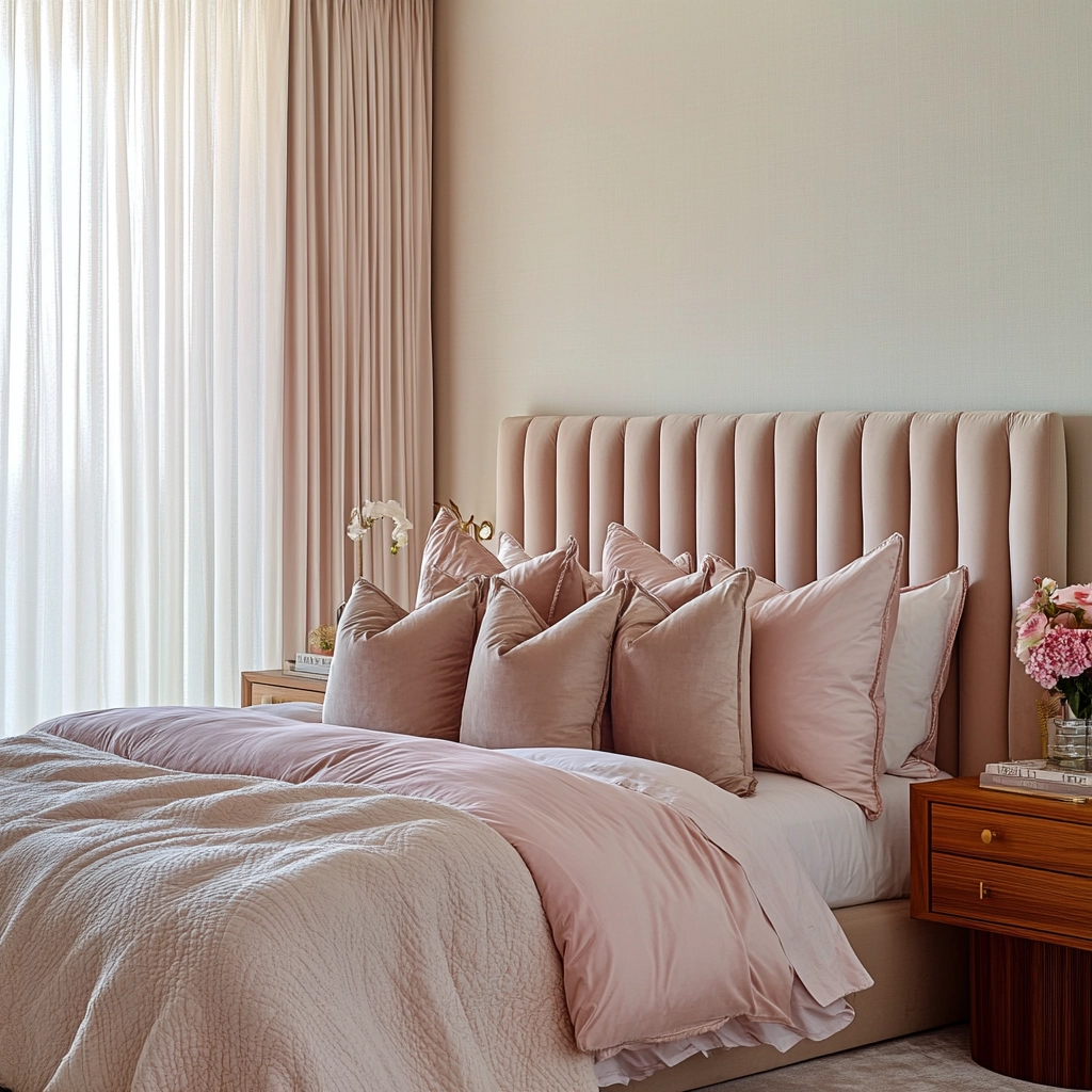 pinky beige bedroom 4