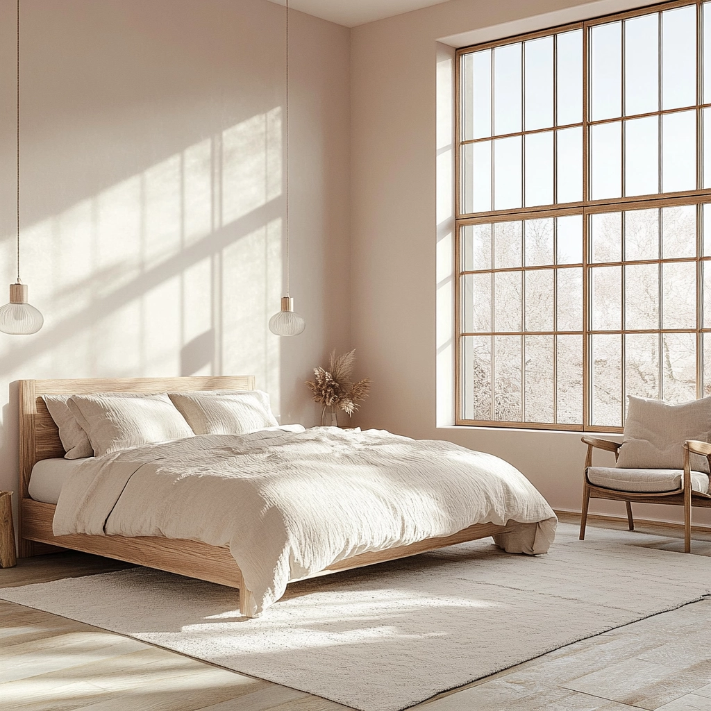 pinky beige bedroom 5