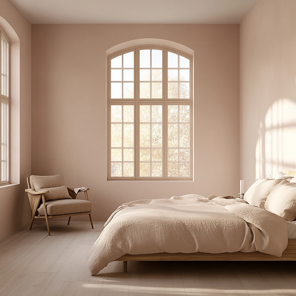 pinky beige bedroom 6