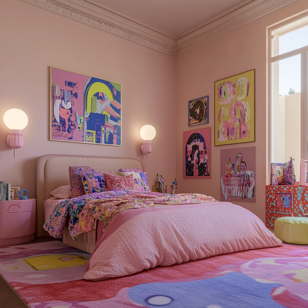 pinky beige bedroom 60