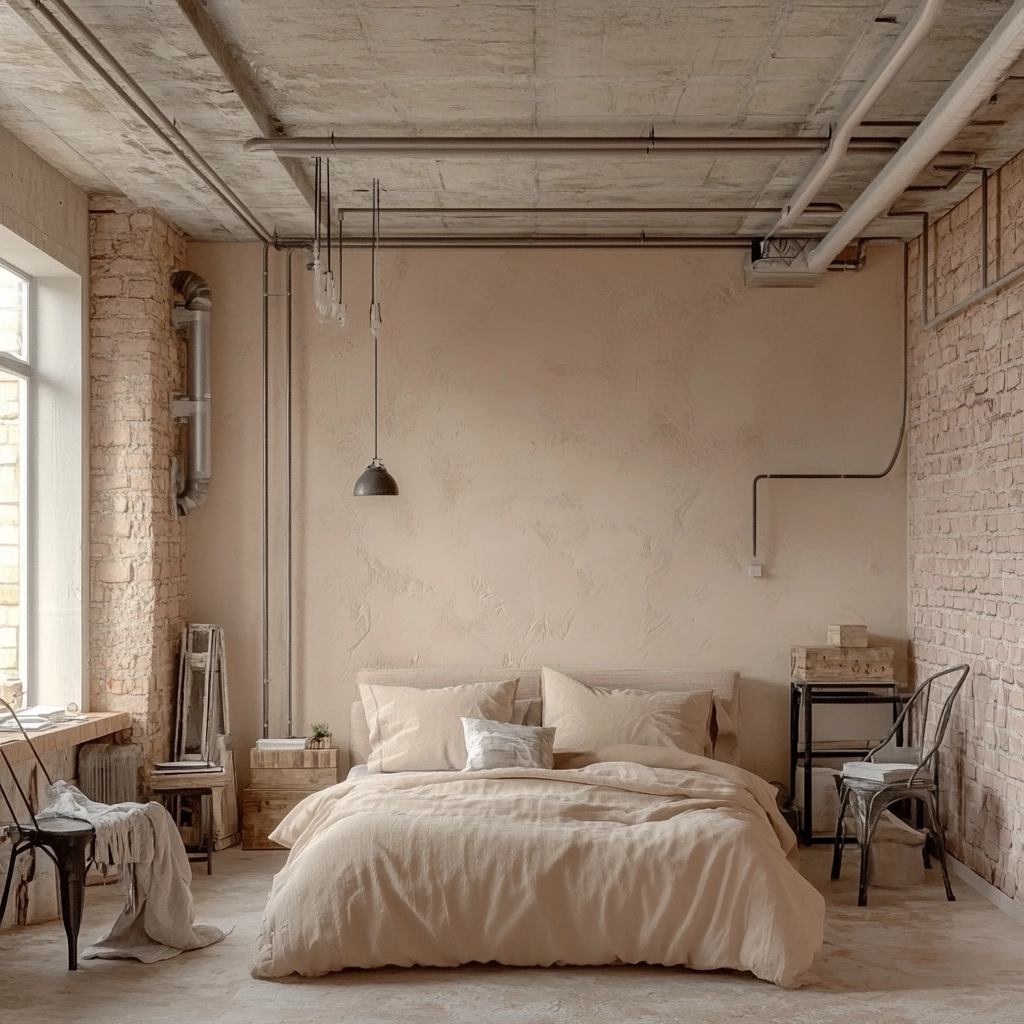 pinky beige bedroom 66