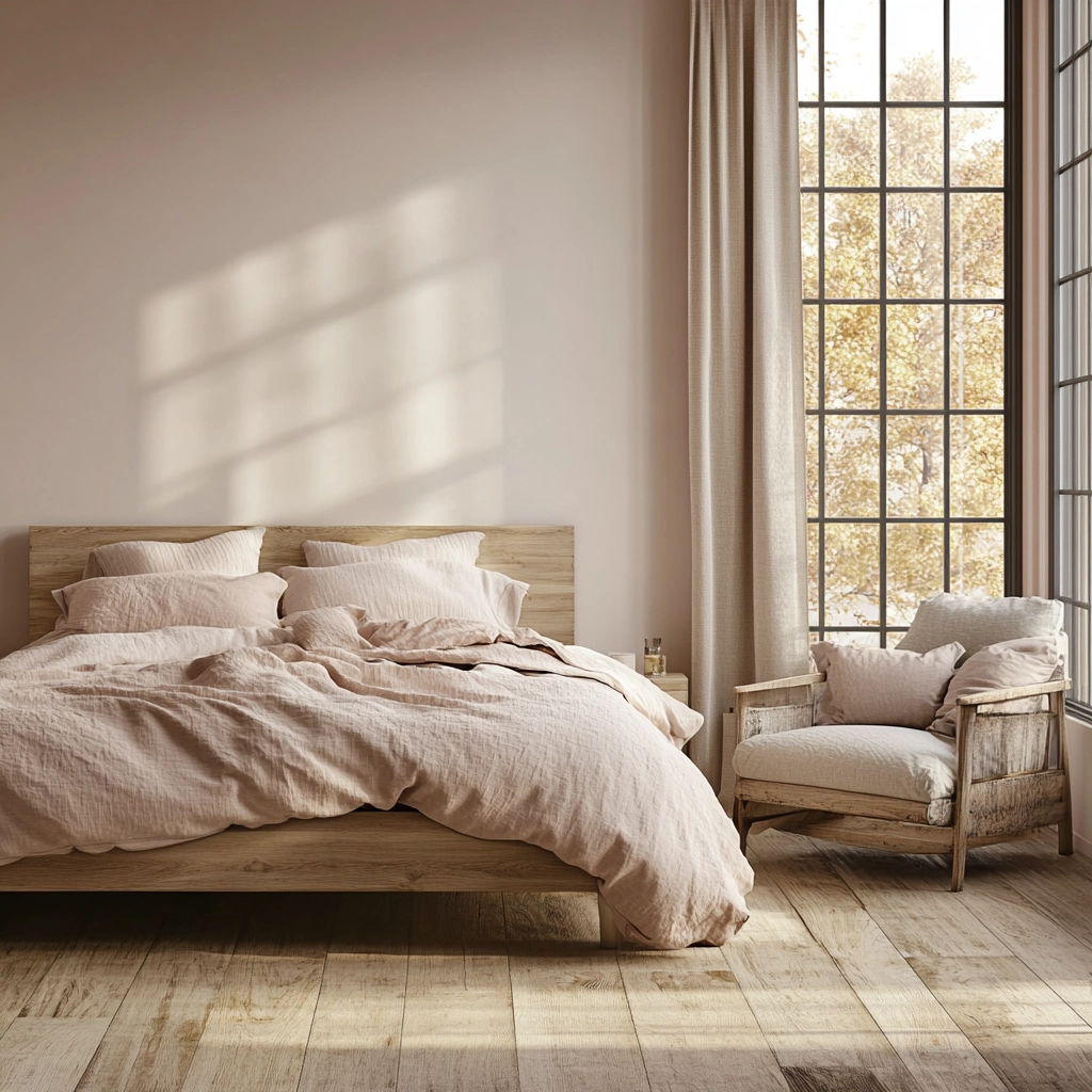 pinky beige bedroom 7