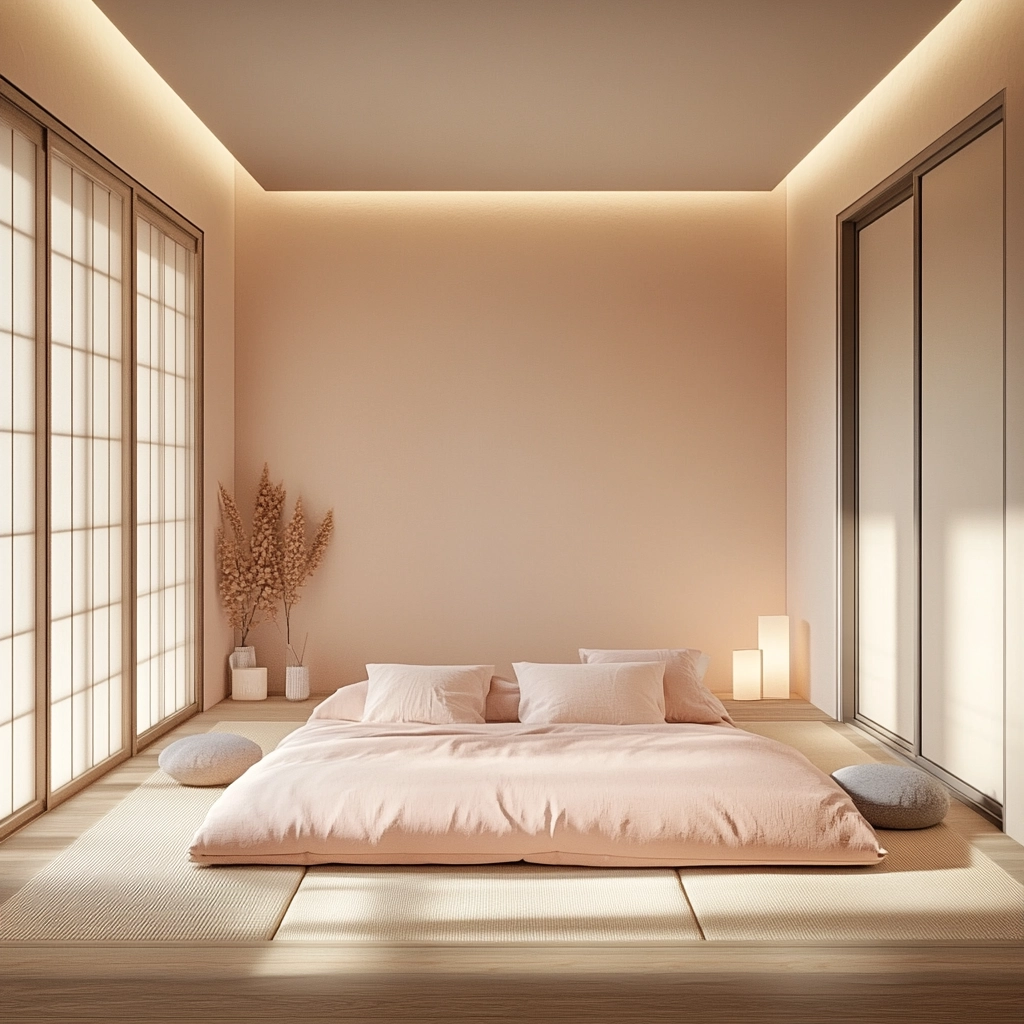 pinky beige bedroom 71