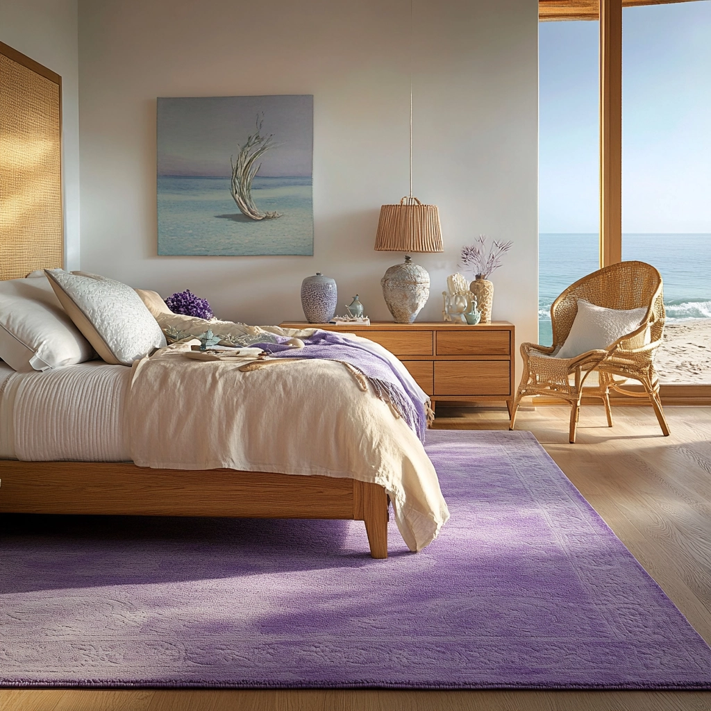 purple rug bedroom 49