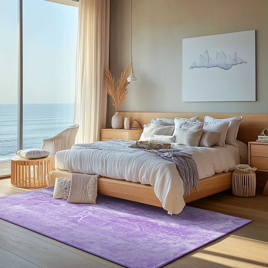 purple rug bedroom 50