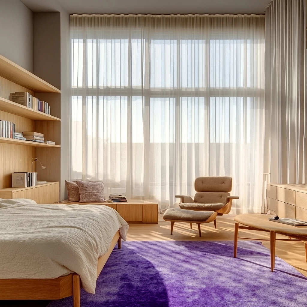 purple rug bedroom 6