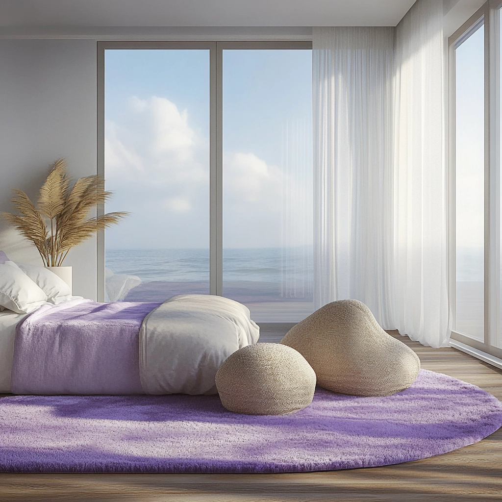 purple rug bedroom 65