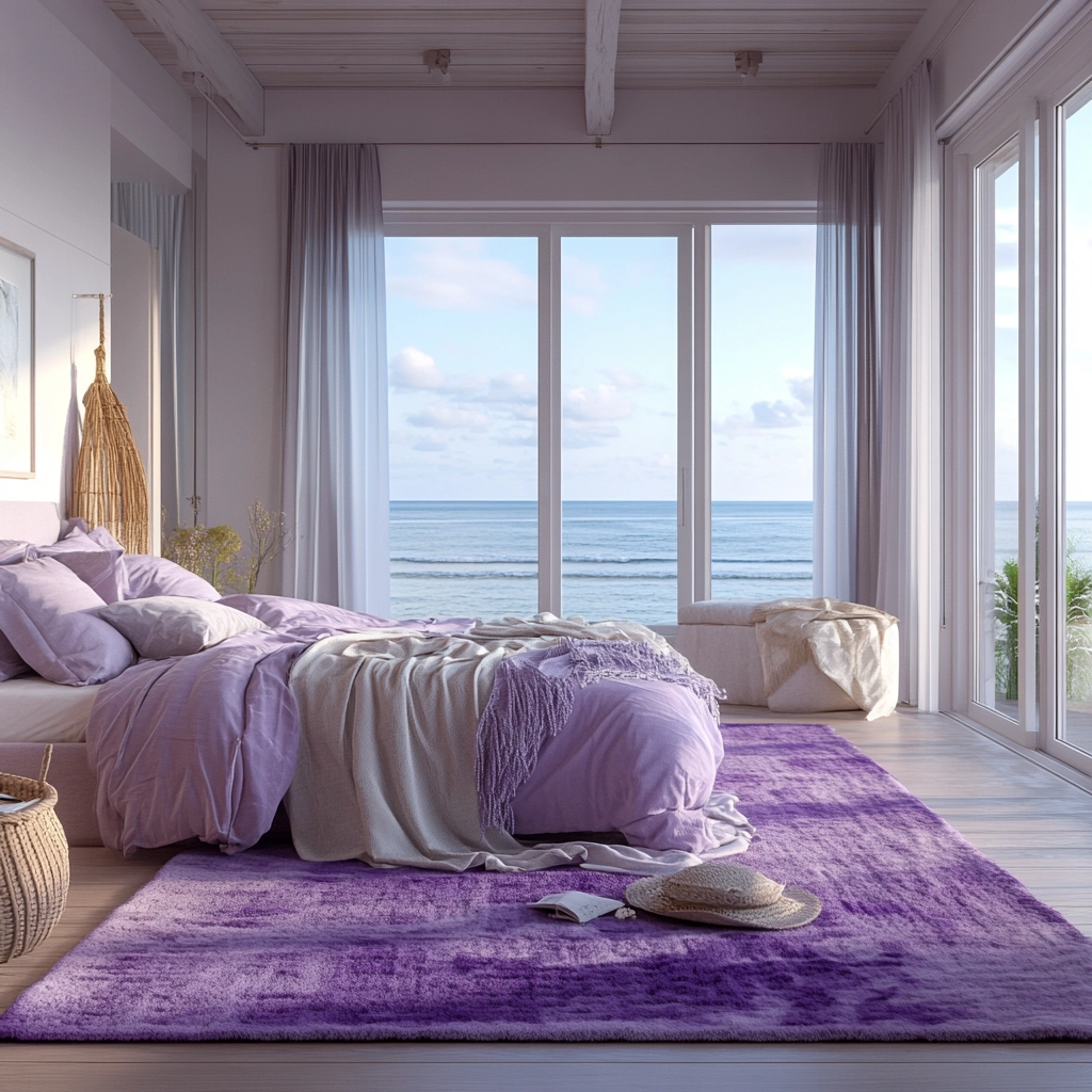 purple rug bedroom 66