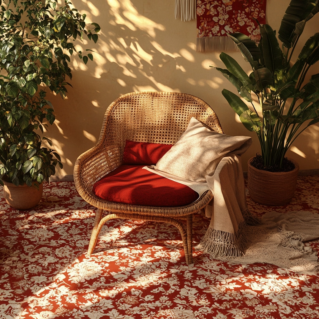red and beige bedroom ideas 15