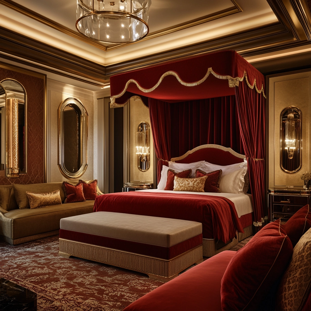 red carpet bedroom ideas 19