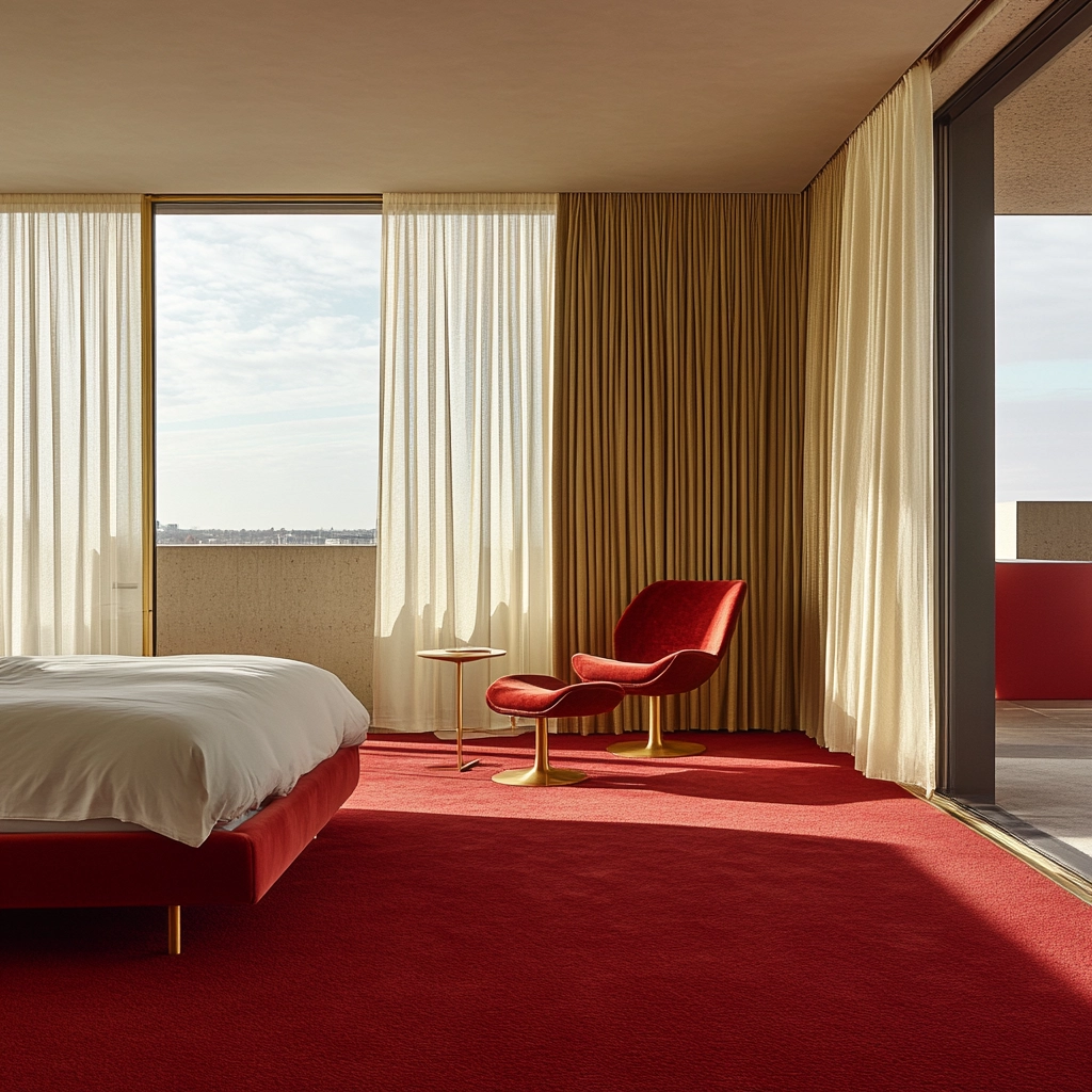 red carpet bedroom ideas 4