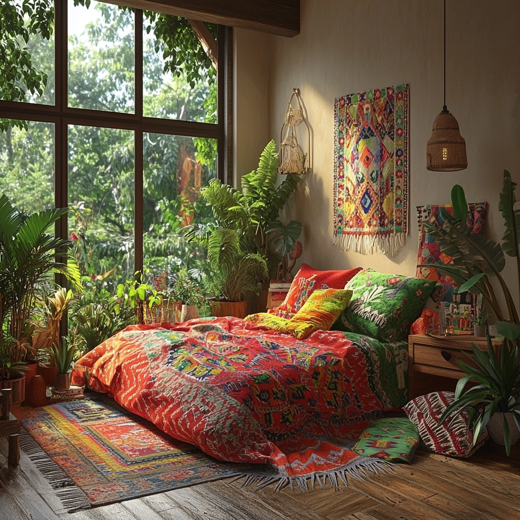 round carpet bedroom 17
