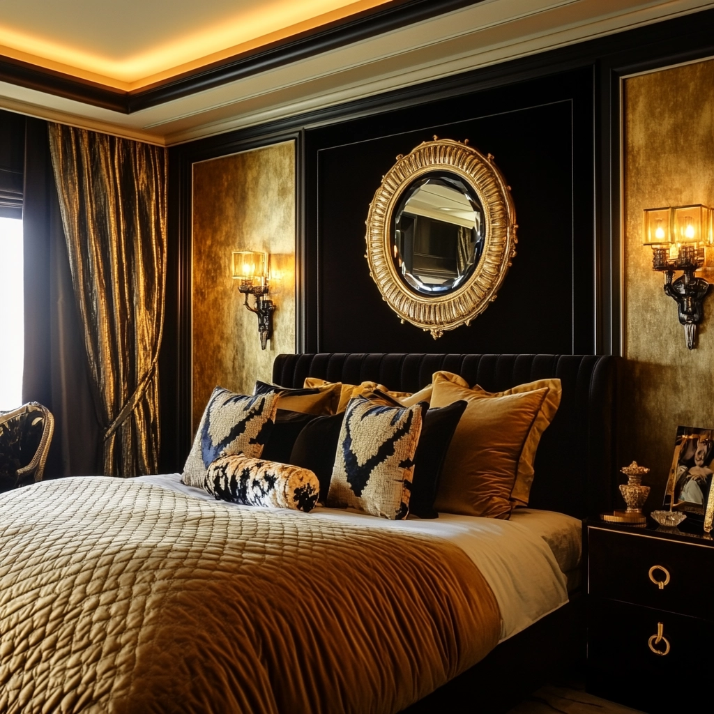 round carpet bedroom 41