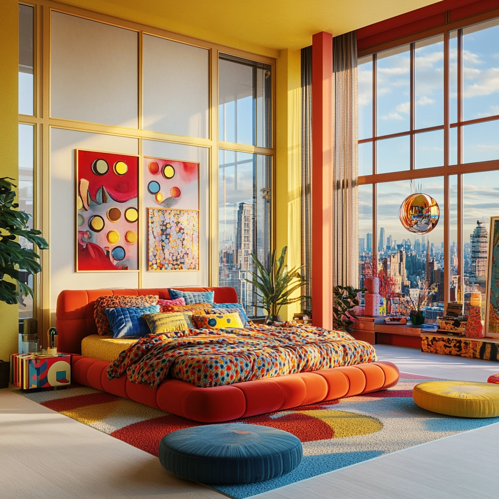 round carpet bedroom 46