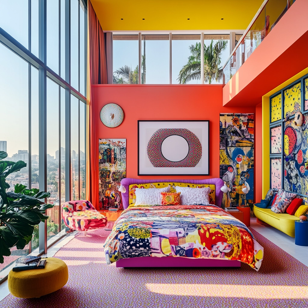 round carpet bedroom 47