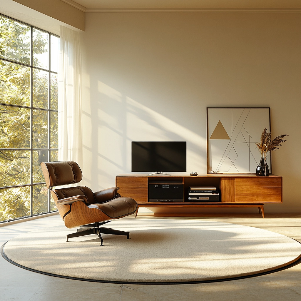 round carpet living room 14
