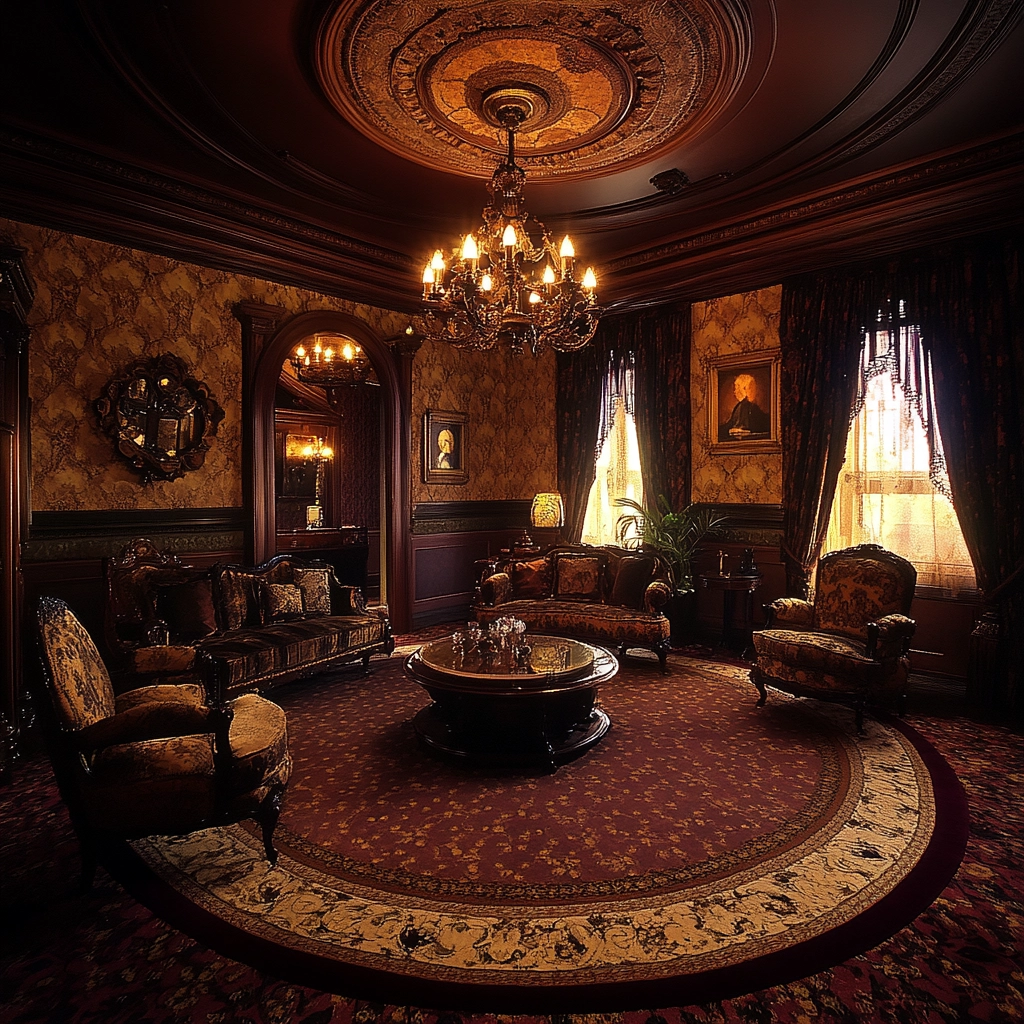 round carpet living room 39