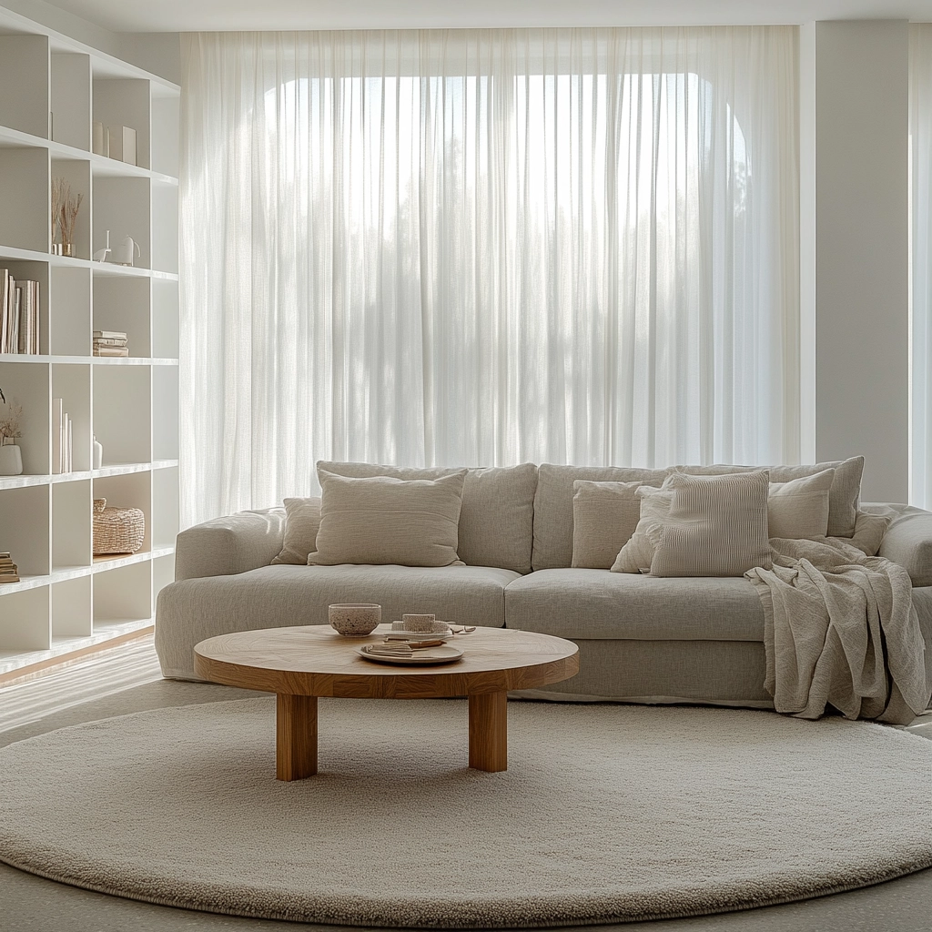 round carpet living room 4