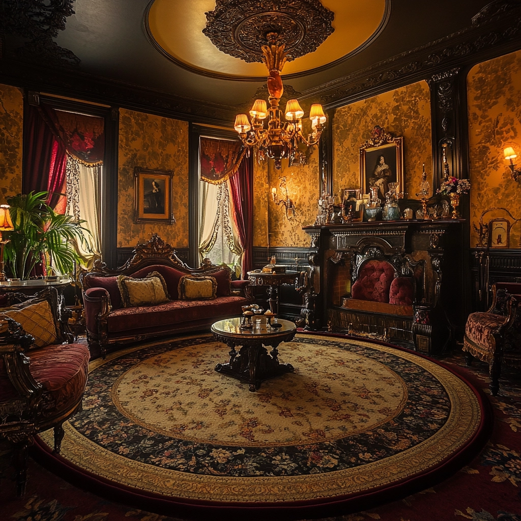 round carpet living room 40